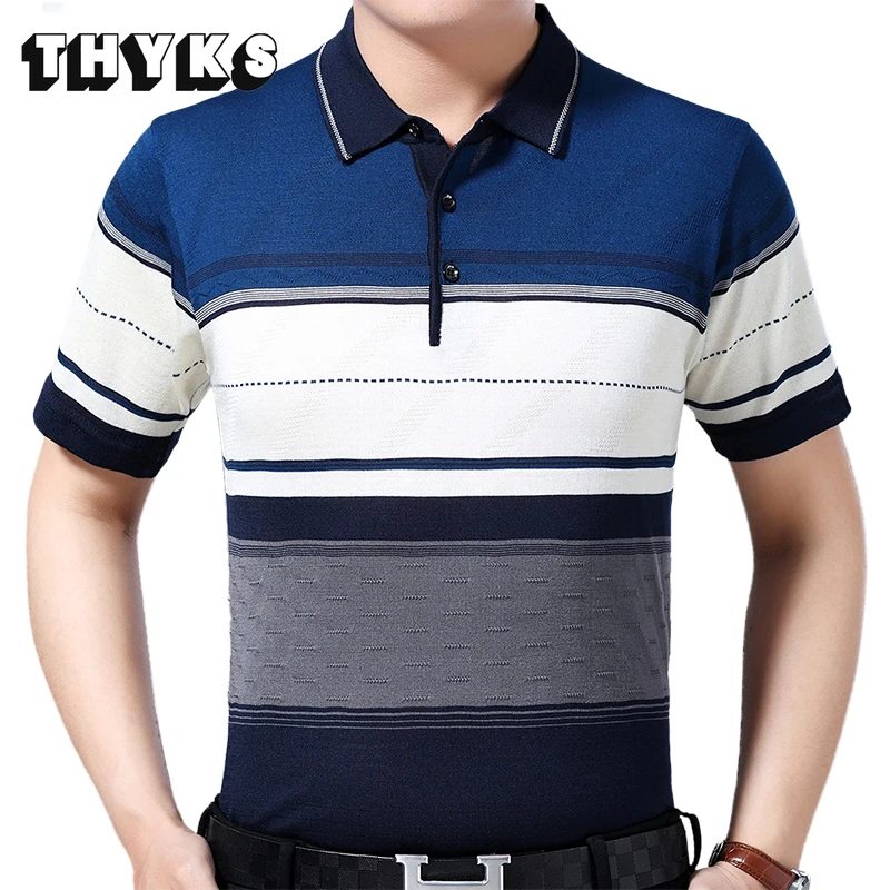 

2022 HOT Brand Casual Summer Striped Short Sleeve Polo Shirt Mens Polos Tee Shirts Men Poloshirt Jersey Luxury Dress Fashions