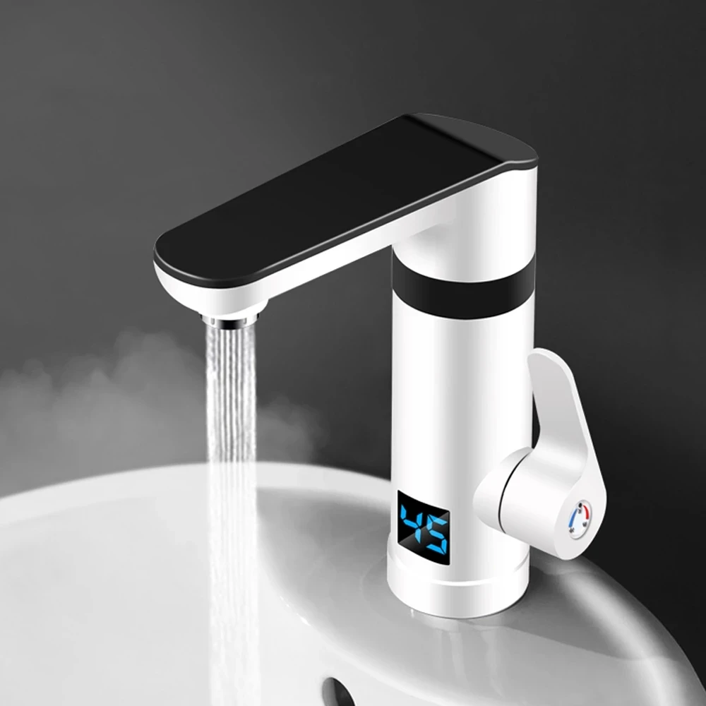 3000 واط لحظة الكهربائية صنبور سخان الحنفية عرض در...