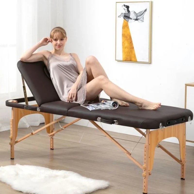 

Portable Beauty Shampoo Chairs Folding Bed Head Spa Massage Shampoo Chairs Luxury Equipment Lettino Massaggio Furniture QF50SC