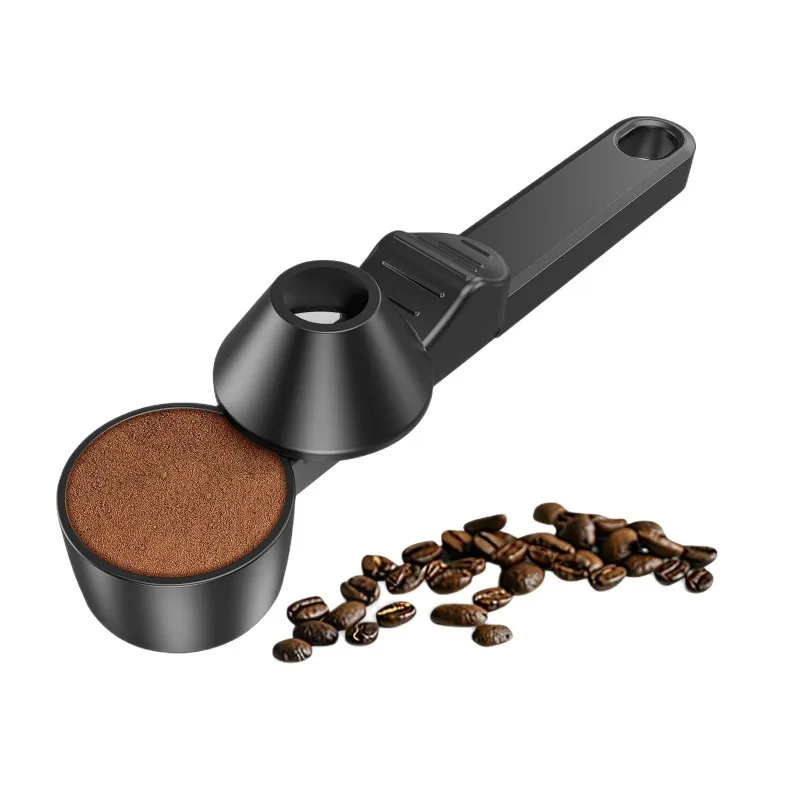 Coffee Slide Spoon with Long Handle, Large Capacity, Leak Proof Circular Design, Convenient and Practical Easy To Operate