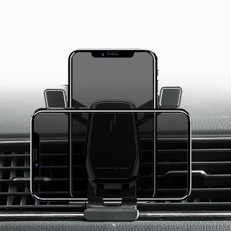 Gravity Car GPS Stand Air Vent Clamp Mobile Phone Holder for Volkswagen VW Jetta MK6 Accessories 2015
