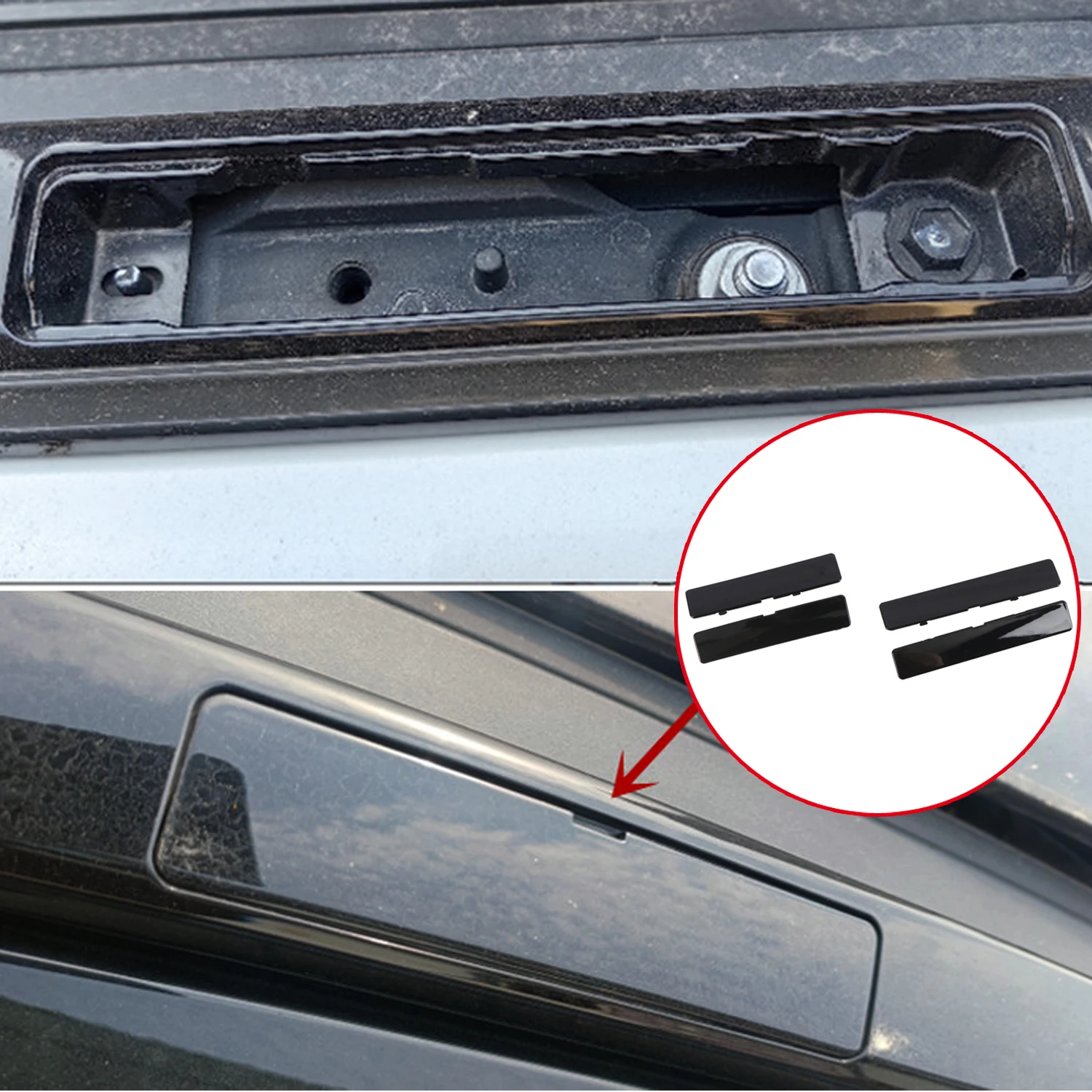 Car Roof Rack Rails Luggage Rack Protector Cover Fits for Toyota RAV4 Exterior Accessories car exterior parts