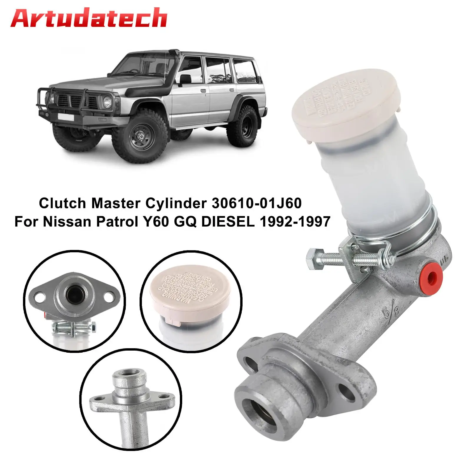Artudatech Clutch Master Cylinder 30610-01J60 For Nissan Patrol