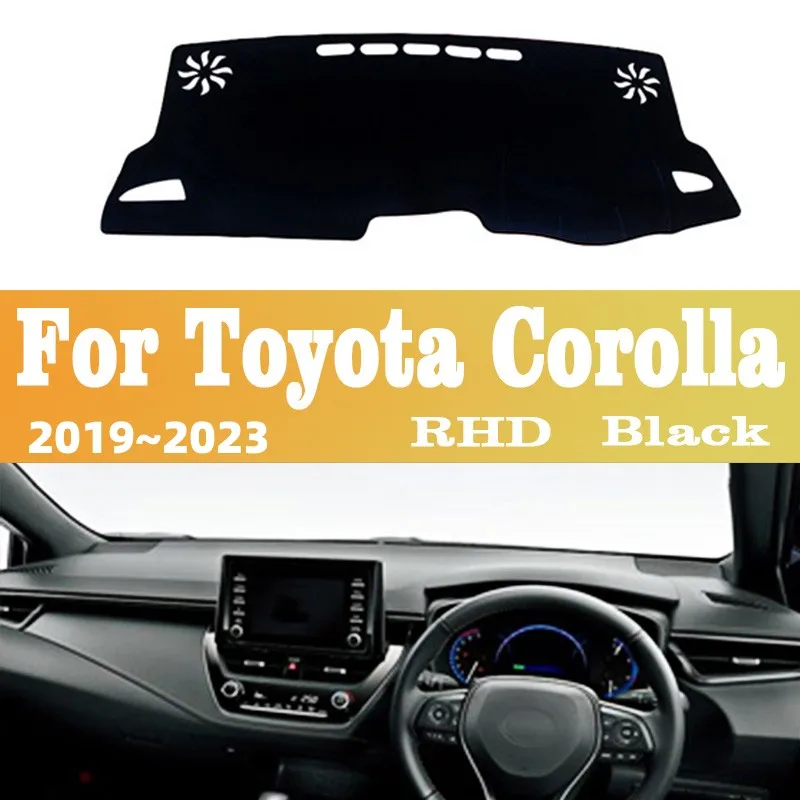 Deluxe Non-slip Dashboard Cover Mat with Sun Shade Protection