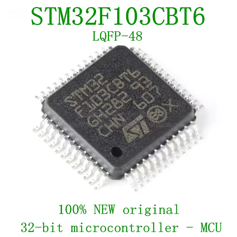 

Микроконтроллер STM32F103CBT6, 100% Новый оригинальный, 5 шт.