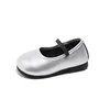 New Girls Leather Shoes Comfortable Children Lightweight Soft-sole Flat Shoes Spring Autumn Kids Princess Shoe Size 23-34 I01208 6