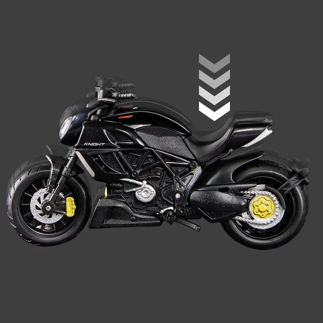 1:18 Scale Ducati The Devil Alloy Scooter Sport Bike Diecasts Kids Toys Motorcycle Vehicles Racing Model Replicas Gift for Boys 4