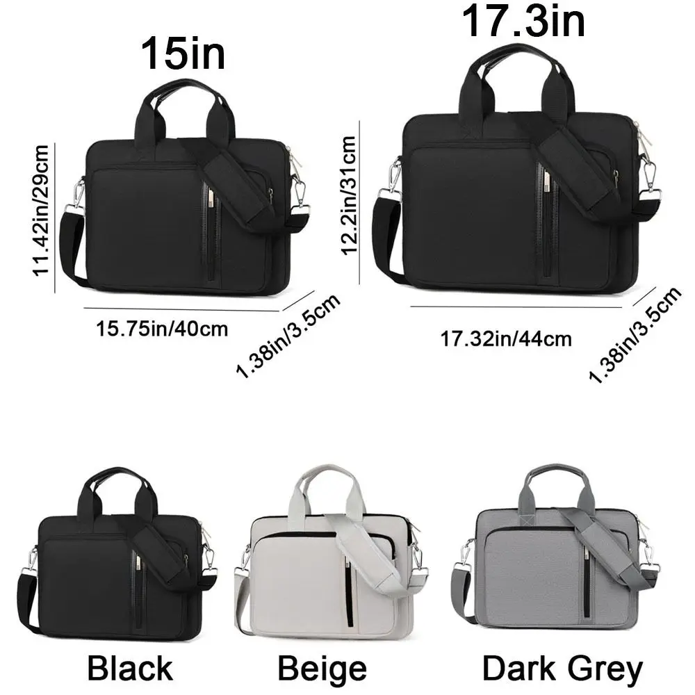 Borsa per Computer Portatile a Doppia Parete, Antiurto, Design a Tracolla, Impermeabile, Zaino per Documenti, per Ufficio - immagine 6