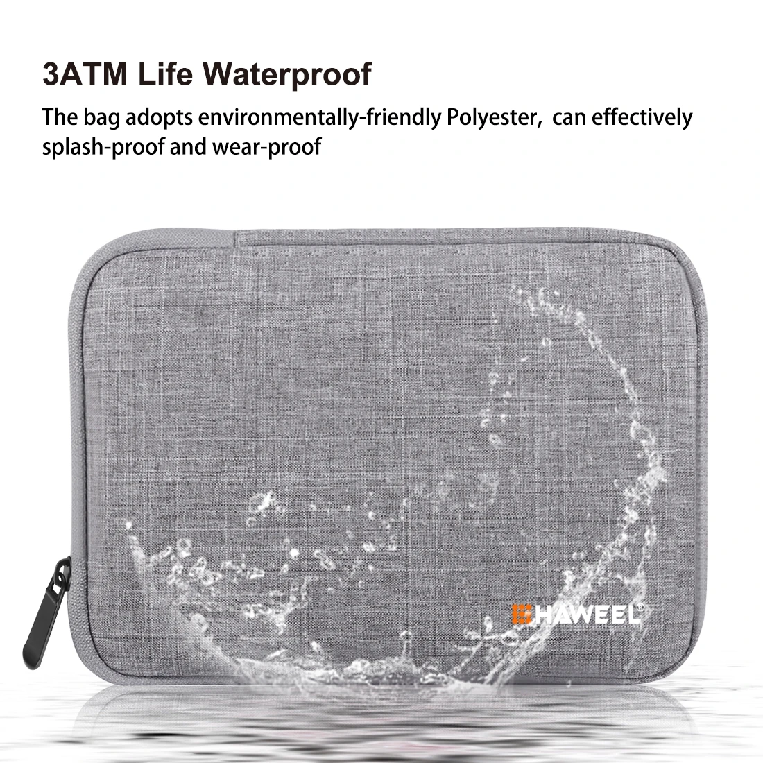 Enhanced Tablet Sleeve Case - Shockproof Zipper Briefcase Pouch