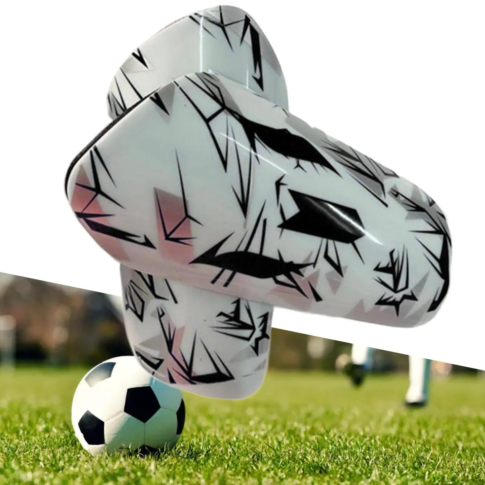 1 Pair Soccer Shin Guards Football Shin Guards Protective Equipment Lightweight 1 Pair Soccer Shin Guards Football Shin Guards Protective Equipment Lightweight