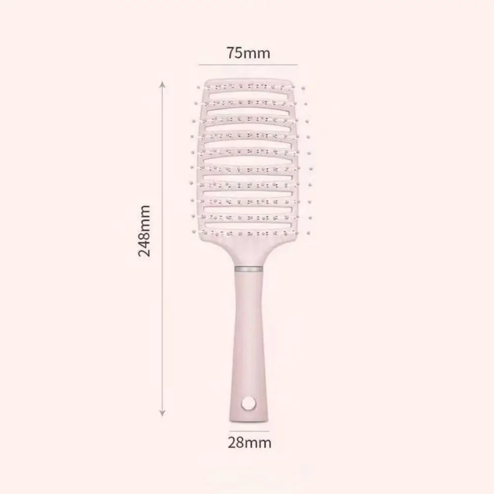 Waterproof Arc Structure Bouffant Hair Air Cushion Comb Hollow Comb For Curly Hair Long Hair Scalp Massage Comb