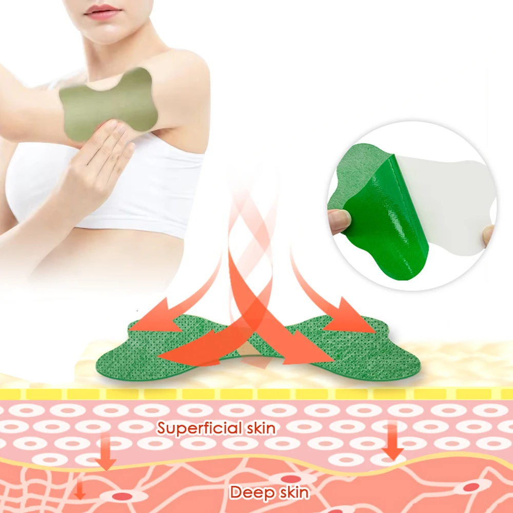 Back Patch Lumbar Vertebra Patch Running Yoga Self-heating Paste Suitable for all parts of the body 12/24/60 Pieces