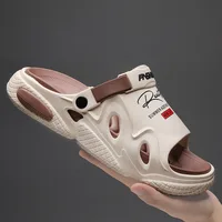 2024 New Men Slippers Summer EVA Soft-soled Platform Slides Sandals Indoor Outdoor Walking Beach Shoes Flip Flops Mens Shoes 1