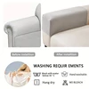 2pcs/setElastic sofa cover for pet friendly all season universal sofa cover, simple modern style anti slip sofa gloves 4