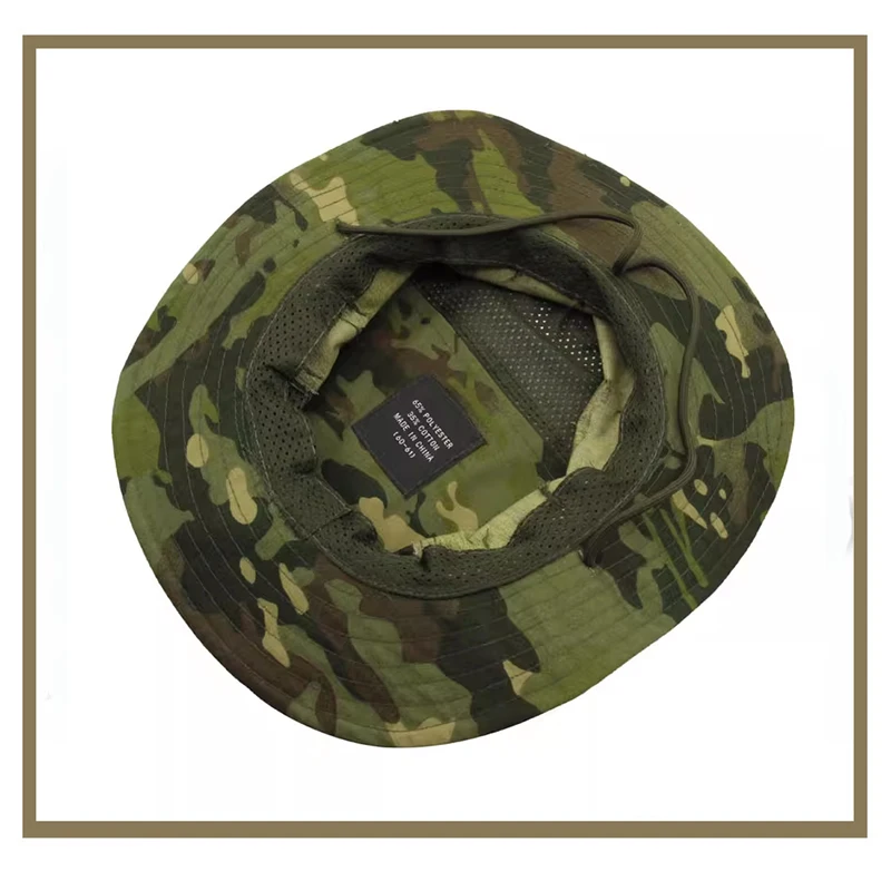 Square Brim Benny Tactical Hat Outdoor Hunting Breathable Ghillie Hat