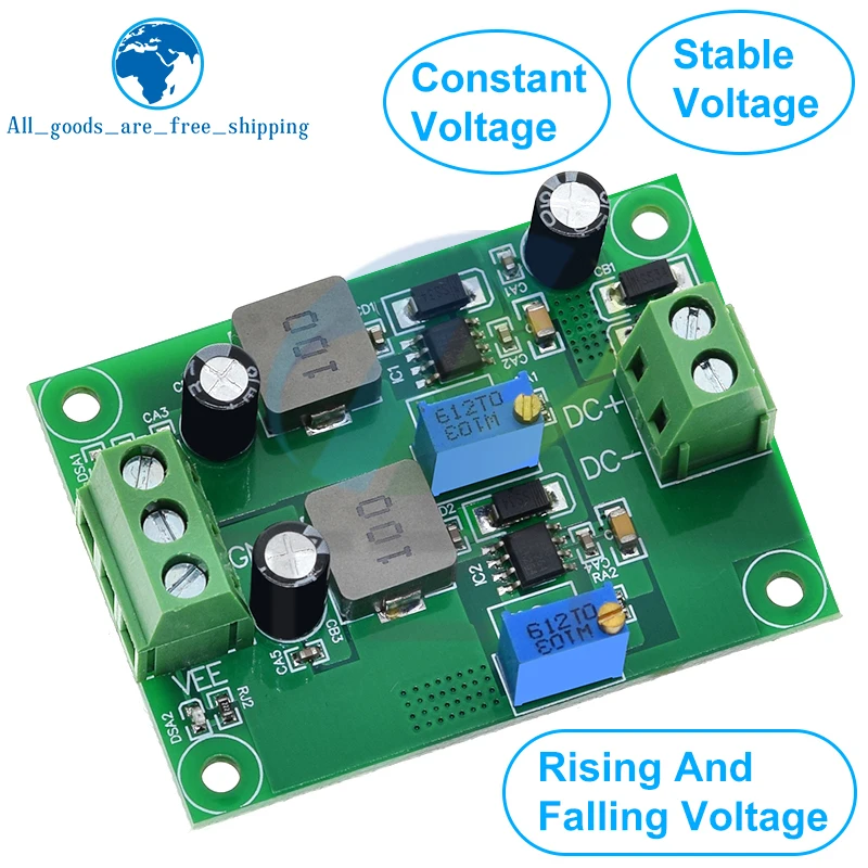 Positive Negative Voltage Stabilizing Power Supply Module Low Ripple ...