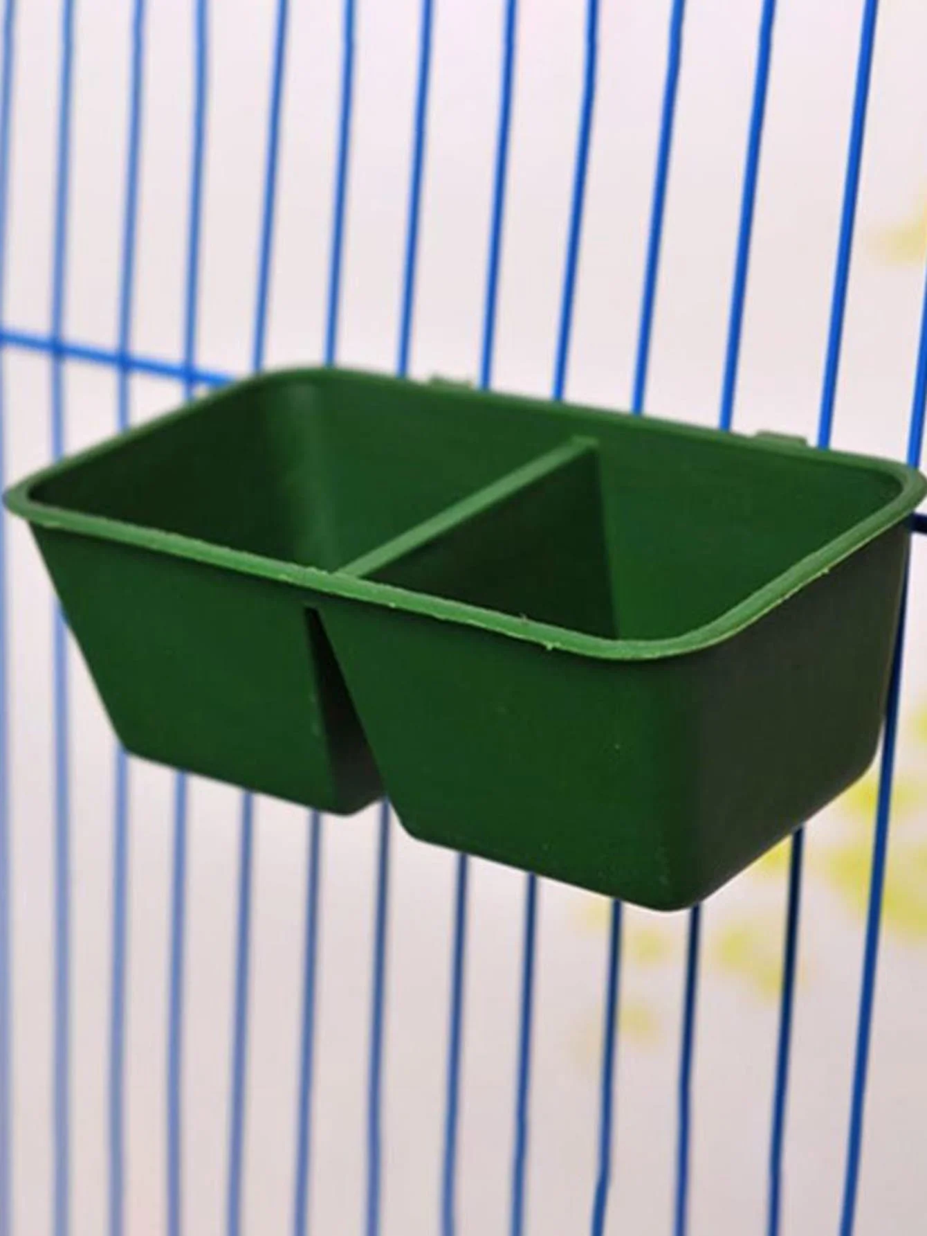 Double Compartment Bird Feeder and Cage