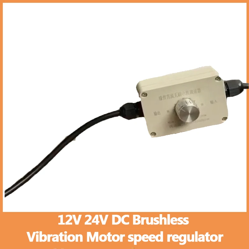Motor de Vibração sem Escova dc Regulador de Velocidade 12v 24v 15w50w