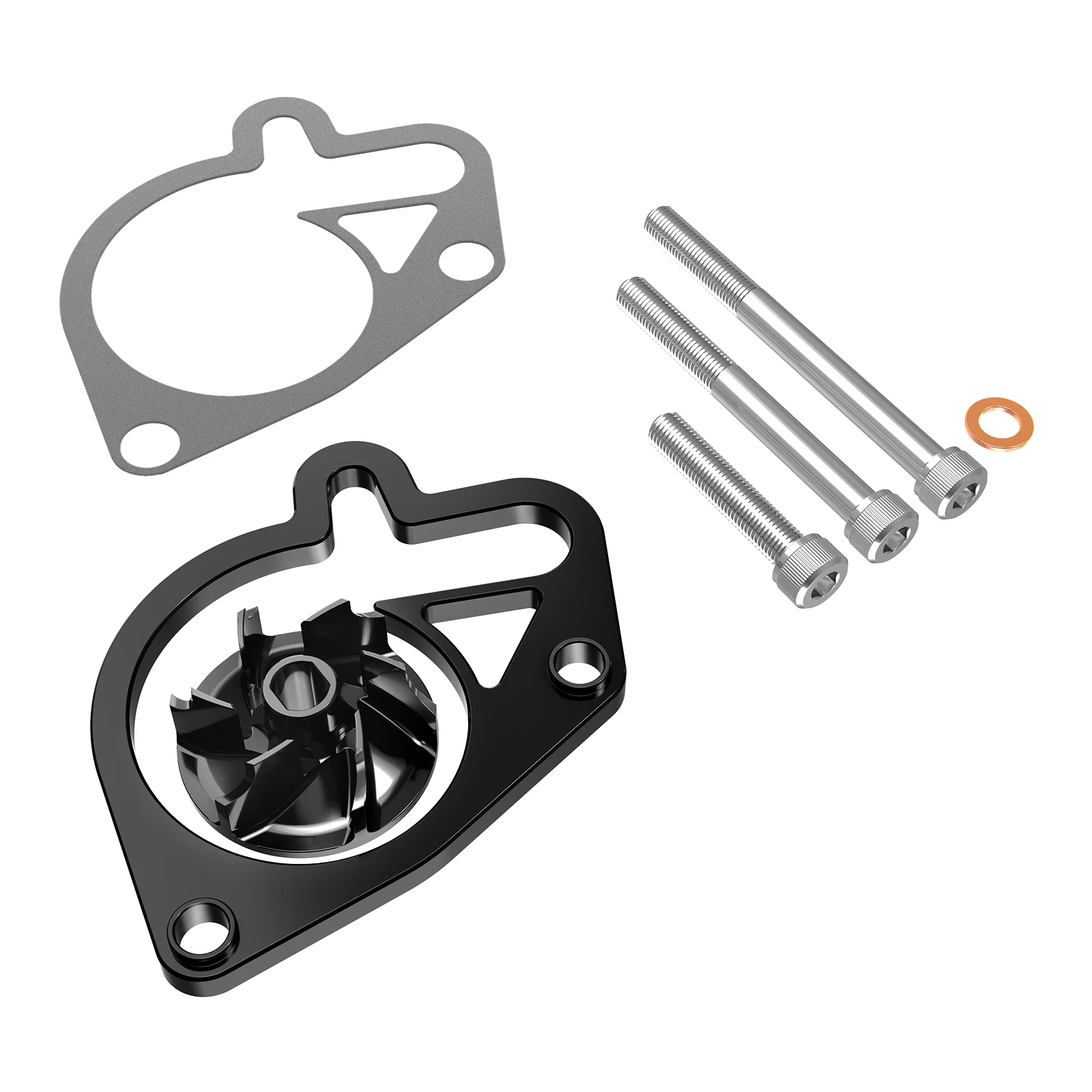 Für 2024 KTM EXC 300 SX 125 Husqvarna TE300 GasGas EC 300 EC 250 Motorrad Wasserpumpe Kühler Laufrad Spacer Schutz Abdeckung Kit – Detail 11