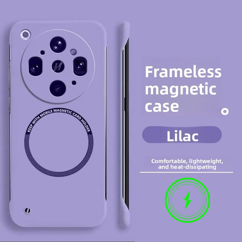 Ultra Thin Frameless Magnetic Shockproof Fashion Color Case - Enhanced Protection Cover