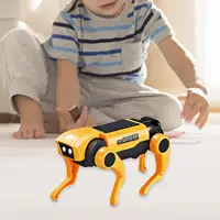 Solar Electric Mechanical Dog Robot Dog Toy 3D Puzzle Assembly Electronic Pets for Adults Kids Girls Boys Birthday Gifts 1