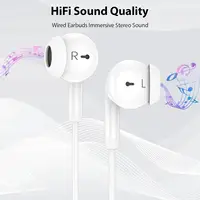 USB C In-Ear Wired Headphones with Mic Volume Control Noise Isolating HiFi Stereo Earphones Earbuds for iPhone 17 16 15 Samsung - Image 5