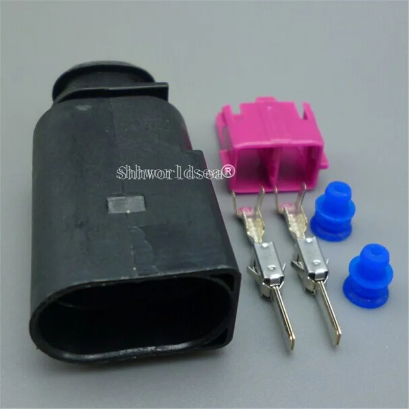 Premium 2-Pin 3.5mm Waterproof Wiring Harness Connector with Electrical Horn Plug