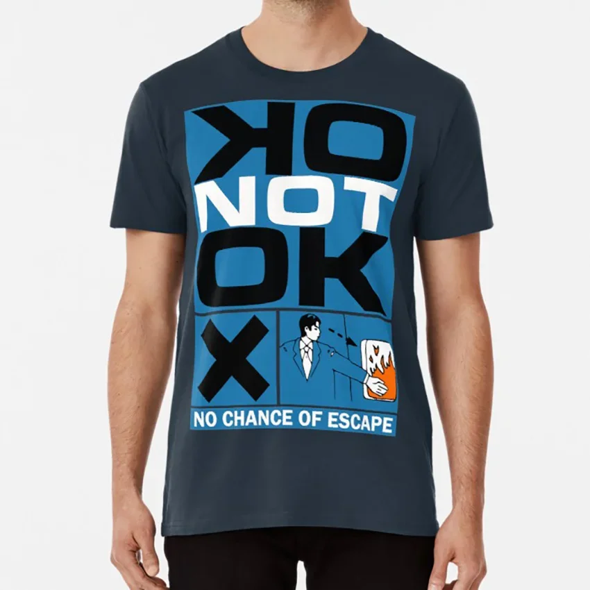 Oknotok радио Head Ok компьютер Карма полиция Том Йорк в радуге Ok компьютерный постер радио Head Oknotok-радио Head футболка