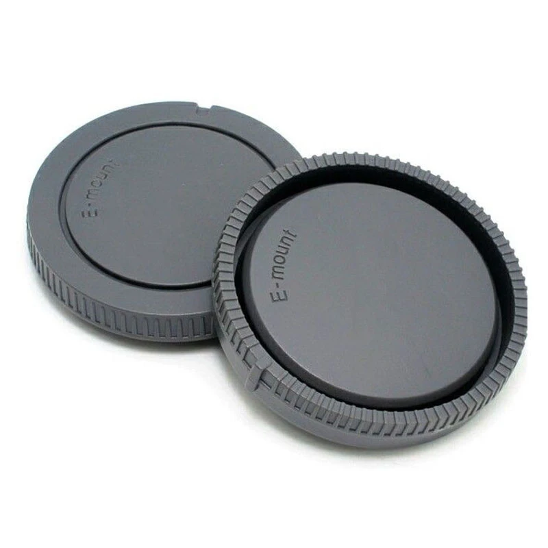 2PCS Camera Body and Rear Lens Protective Cover Set