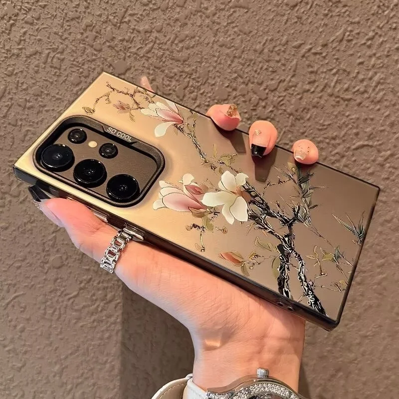 Charming Magnolia Flower Phone Case Cover