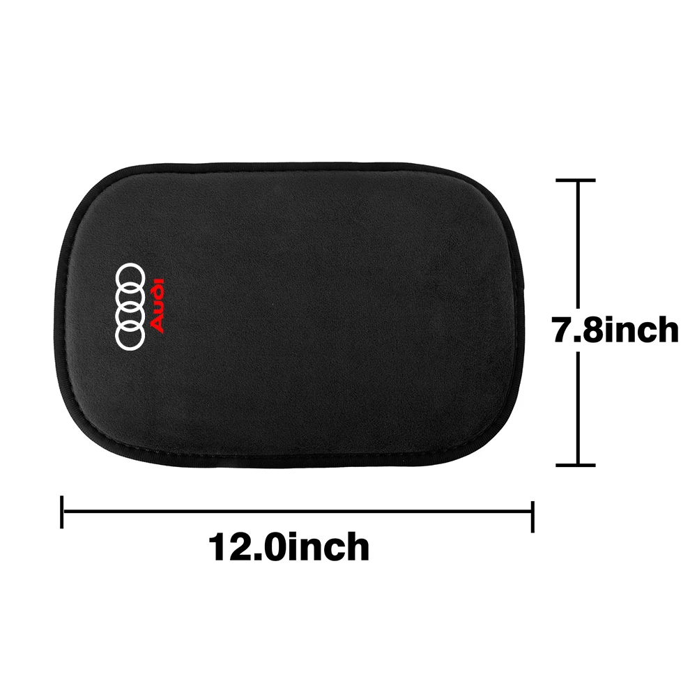Luxurious Suede Car Armrest Cushion - Premium Protection Pad