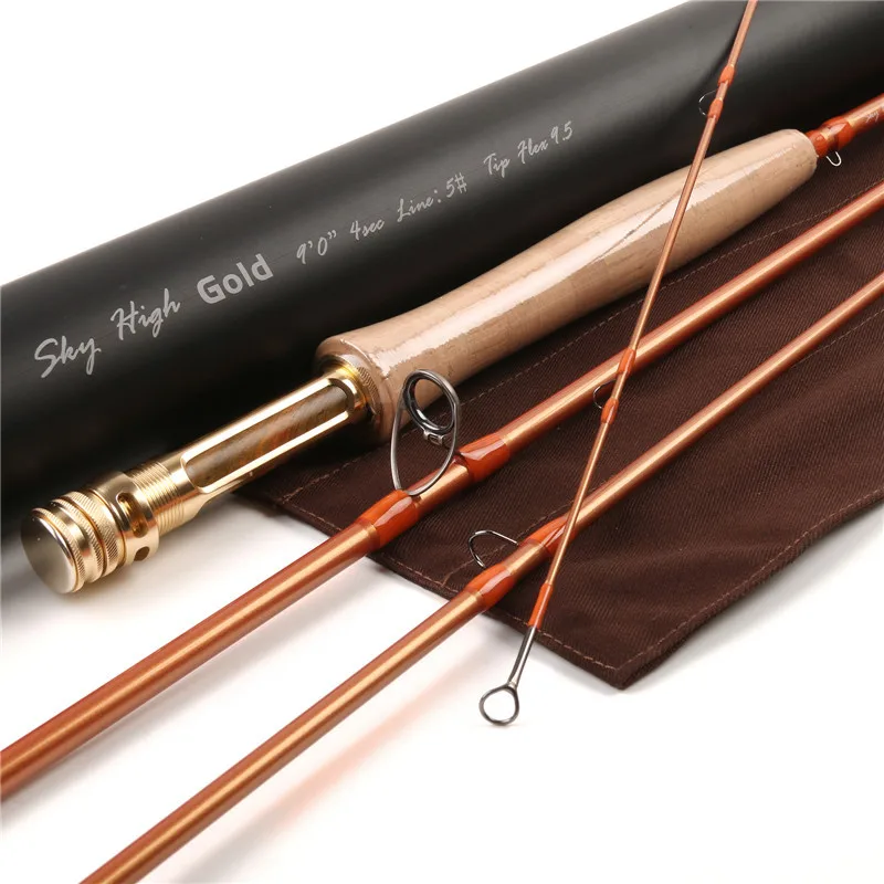 

В наличии Skyhigh 9054 gold IM12 Toray carbon удочка для ловли нахлыстом