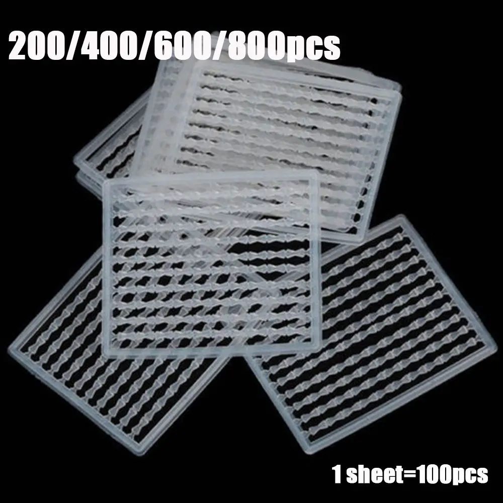 Stops à bouillettes TPR 200-800 pièces pour montages hair rig et pop-up en pêche carpe