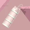 Baby Milk Powder Box Portable Milk Powder Infant Milk Powder Compartment Storage Box Three-layer Sub-box 1