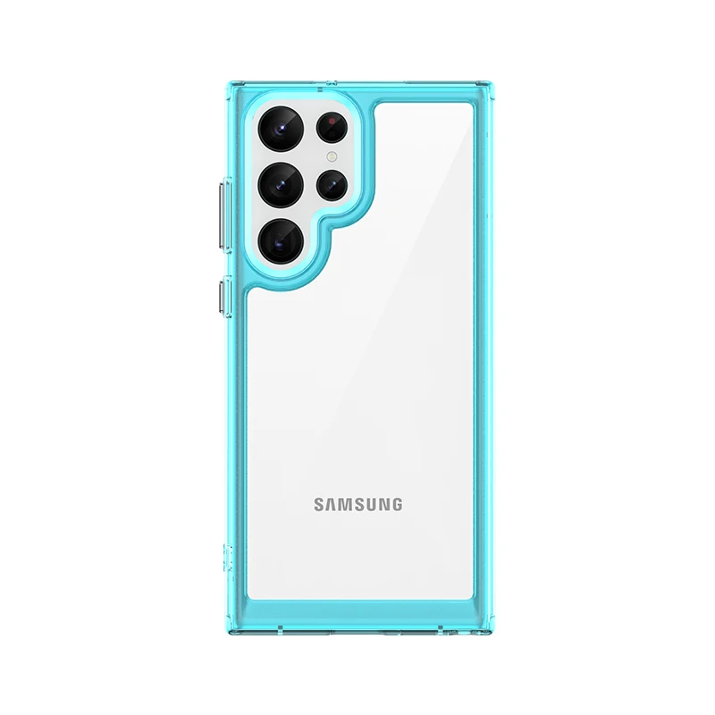Clear Shockproof Silicone TPU Protector Case