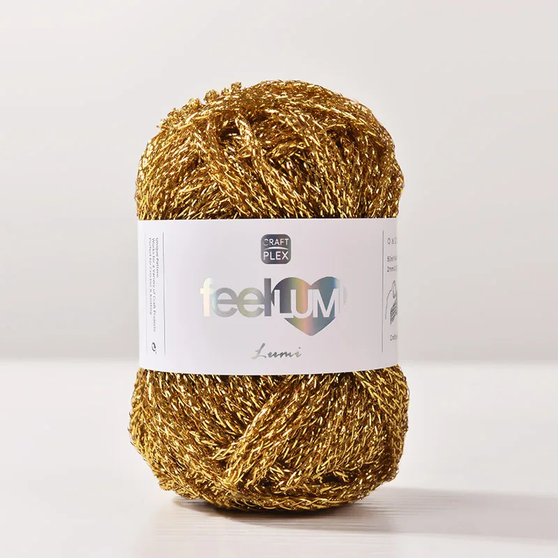 Gold Silver Wire Rope for Hand Knitting Crochet