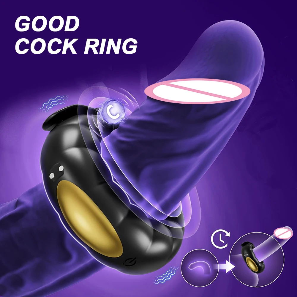 HeartCaptor Silicone Adjustable Vibrating Penis Ring for Couples - Details 5