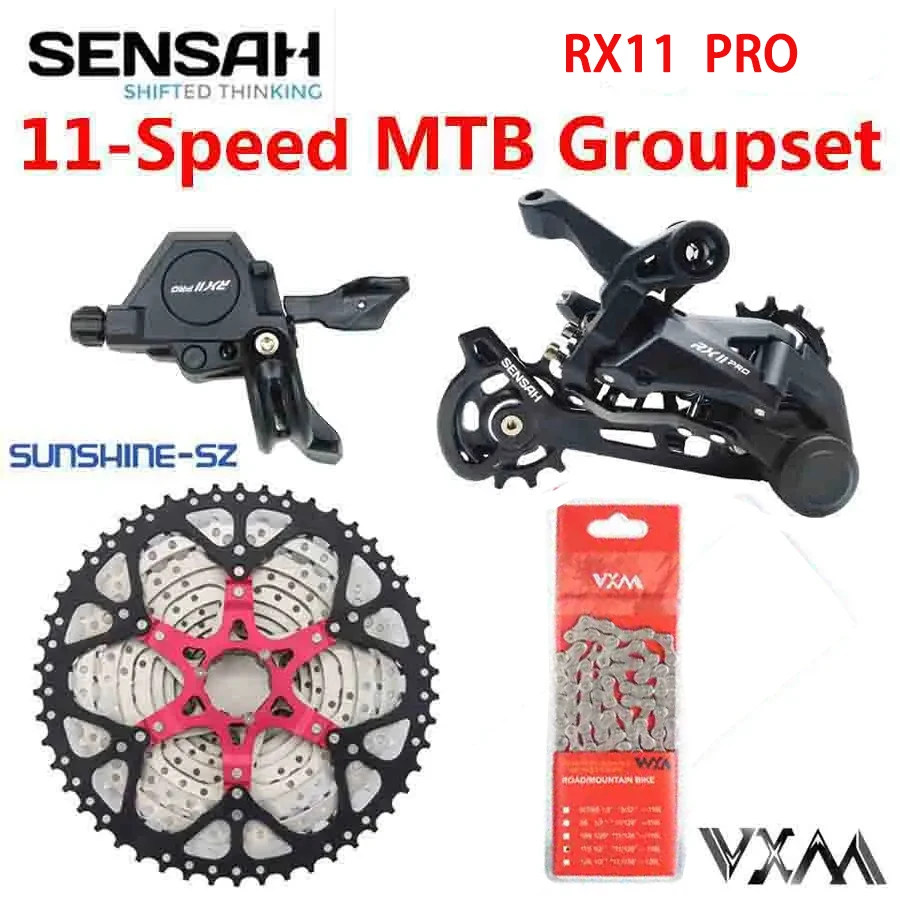 SENSAH RX11 Pro 11 Speed MTB Groupset Right Shifter Rear