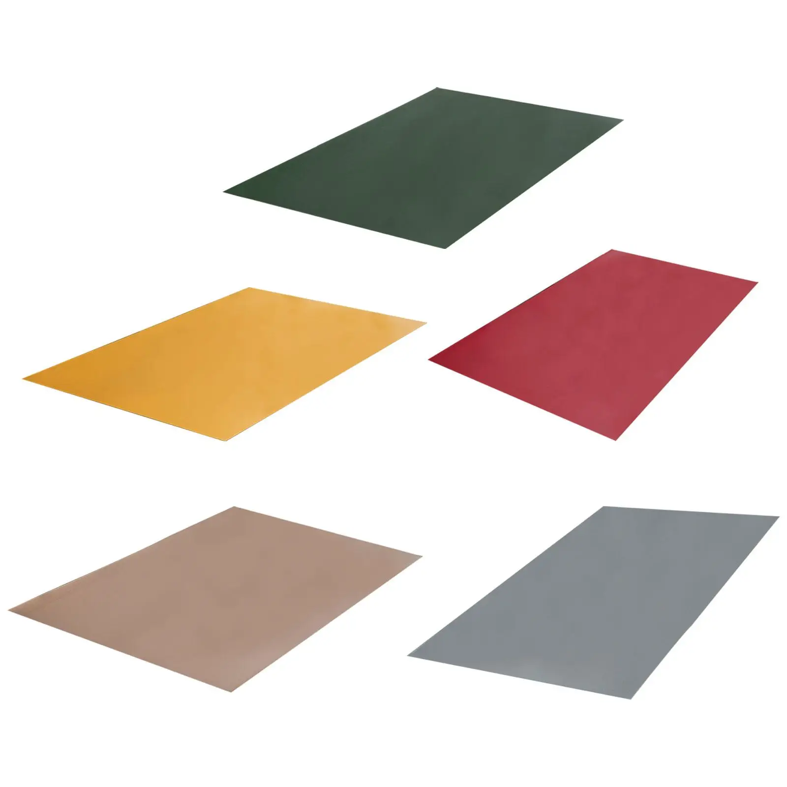 

Dining Tablecloth PU Leather Dry Resistant Tablecloth Protector Office desk pads