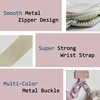 pc Mother's Memory Mini Zipper Wristband Wallet, Female Double Pocket Handbag, Portable Keychain Wallet, Coin Wallet 5