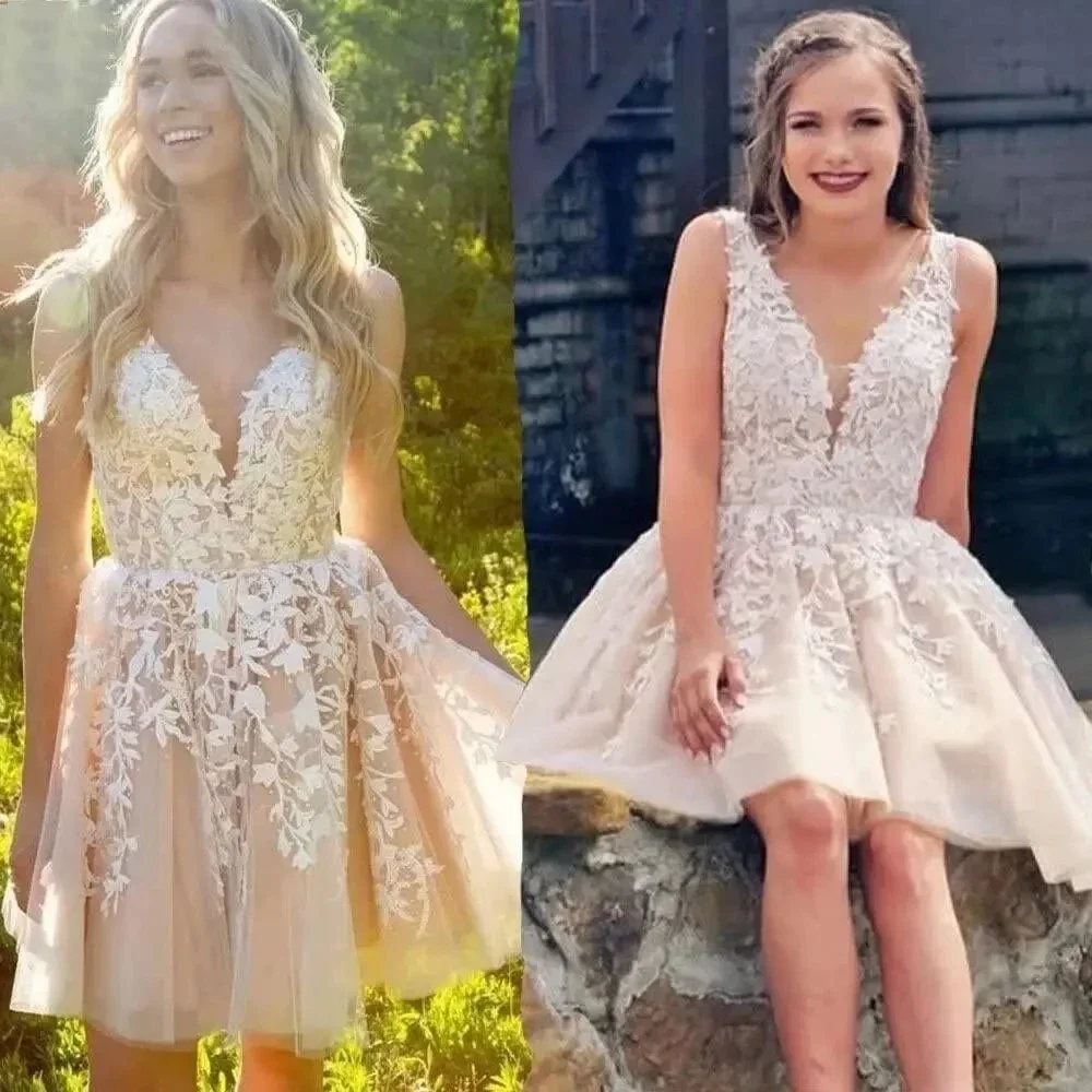 Short Prom Party Homecoming Cocktail Evening Dresses Ball Gowns Wedding Dress for Women Birthday Dresses Luxury Customized