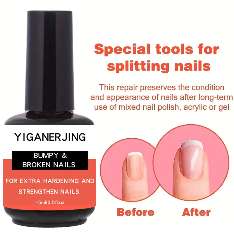 

Nail Repair Fluid Damaged Discolored Fingernail Strengthened Solution Fast Growing Strong Nails Serum Anti-Brittle Nail Essence