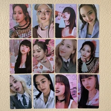 

7PCS/Set Kpop TWICE New Album Formula of Love Scientist Lomo Card HD Printed Self Made Photocard Small Card Fans Collection