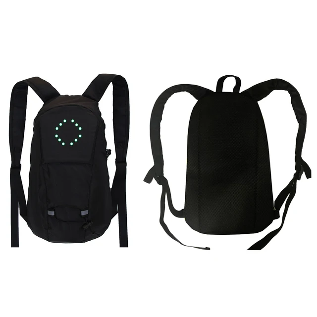 Mochila Para Motociclista Mochila De Ciclismo De Seguridad Con Luz