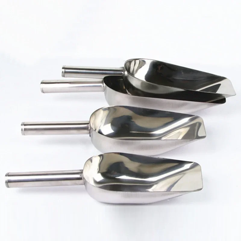 Stainless Steel Ice Scoop Party Bar Buffet Kitchen Tools