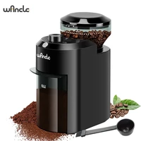 Wancle Electric Burr Coffee Grinder Adjustable Burr Mill Conical Coffee Bean Grinding with 28 Precise Grind Setting 220V/120V 1