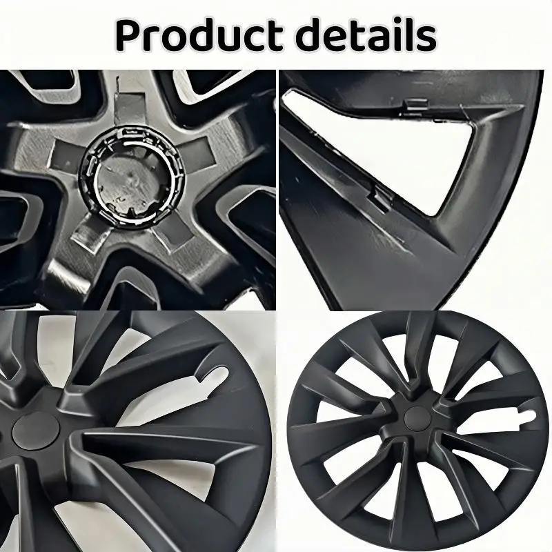 HubCap Car for Tesla Model 3 Highland 19 Inch Performance Wheel Cap Wheel Parts Full Rim Cover Accessories Cover 4PCS