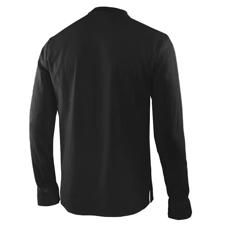 Caxndycing Camicia di lino da uomo vintage medievale, camicia rinascimentale vittoriano steampunk pirata camicie con lacci vichinghi maglietta da