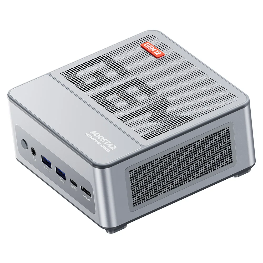 AOOSTAR GEM12 Max Mini PC, AMD Ryzen 9 6900HX 8 Core Up to 4.9GHz
