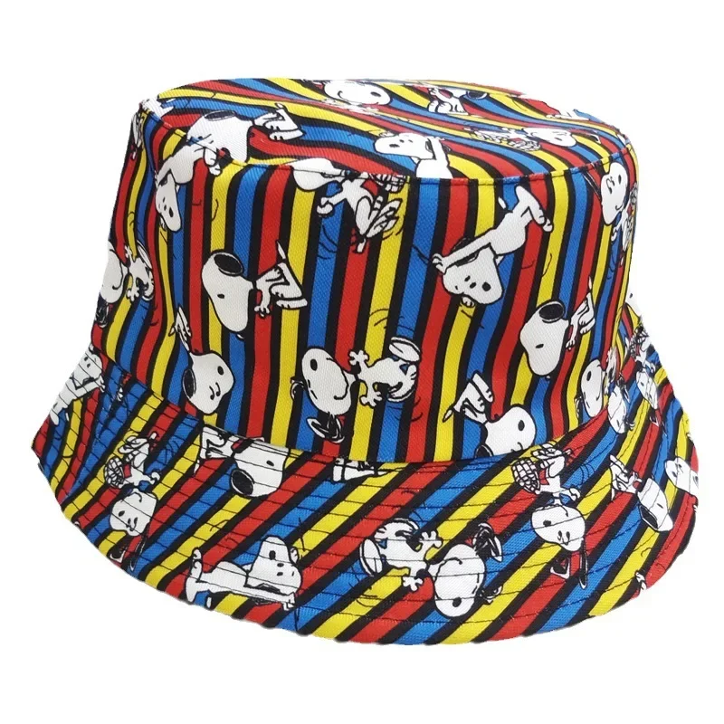 Snoopy topi Bucket Panama 2023 baru dicetak cetak topi nelayan